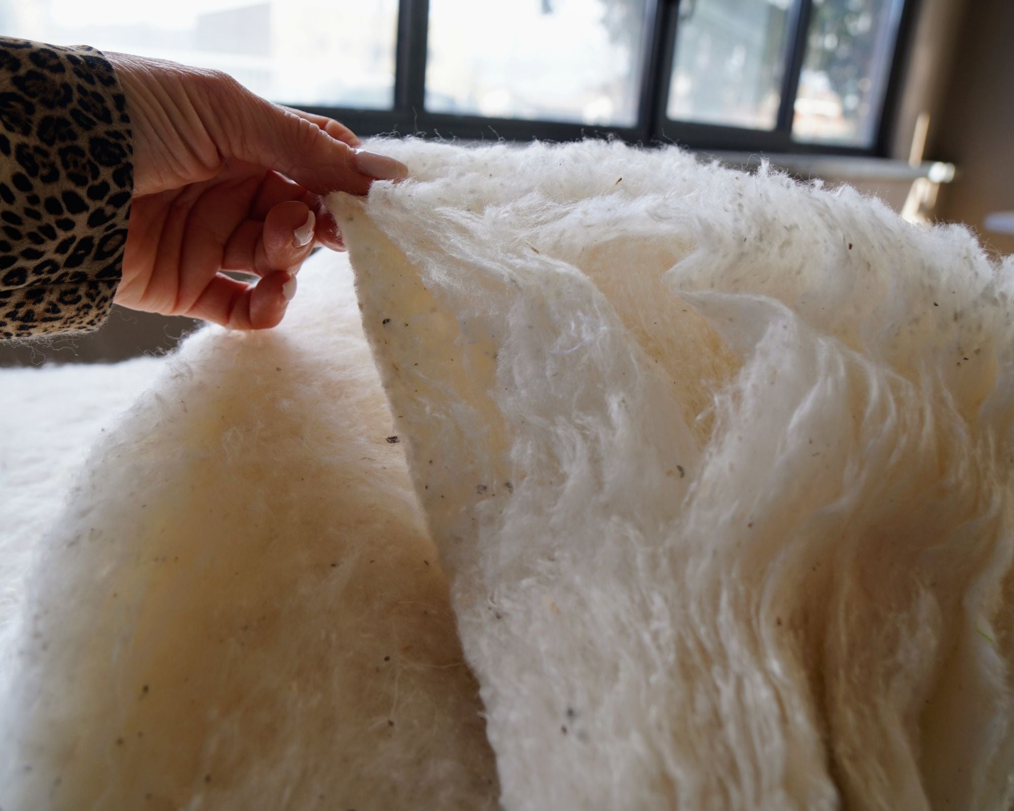Futon cotone lana