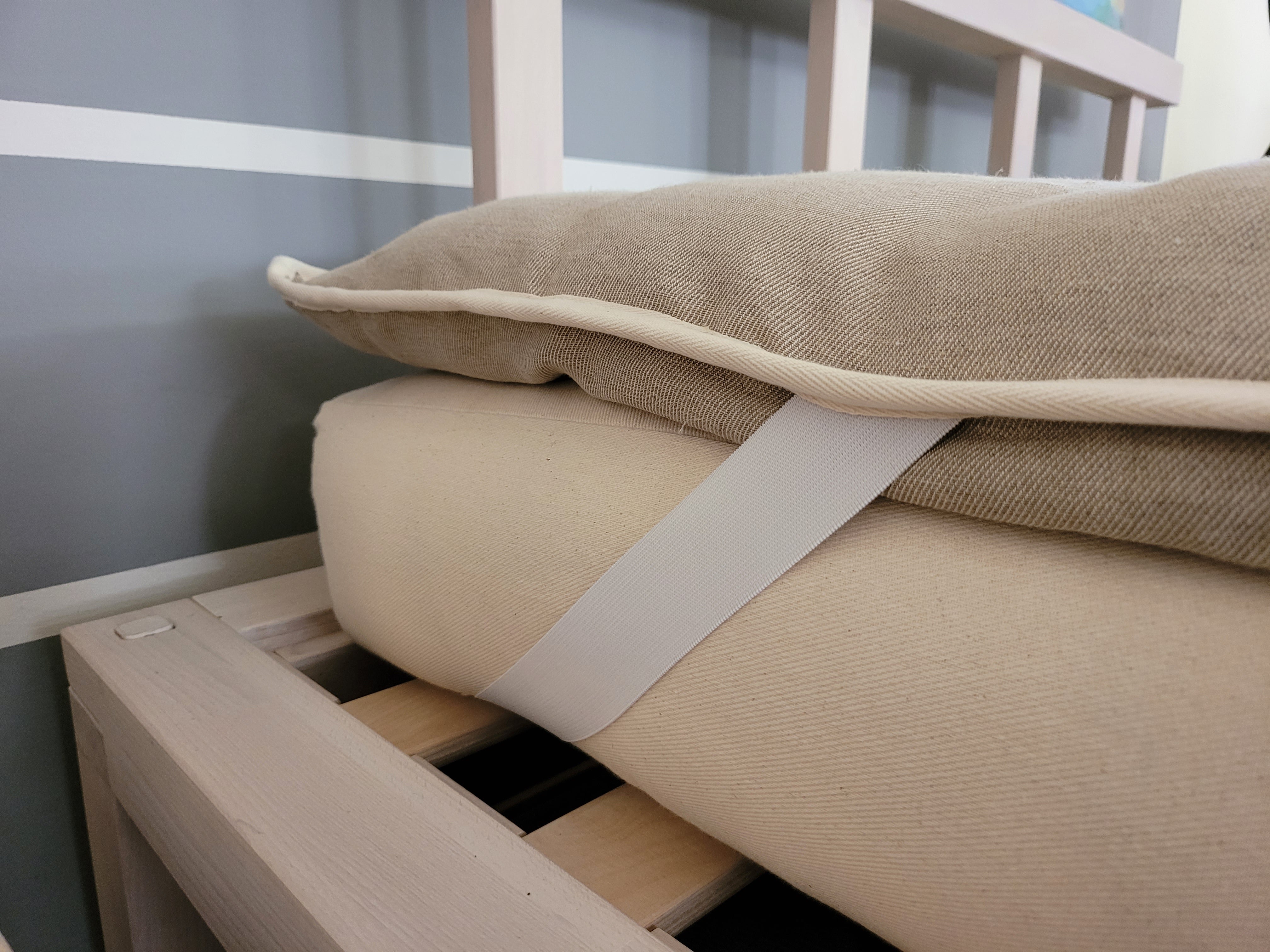 Topper futon in Cotone/Lino  Emporio E' Natura Shop Online