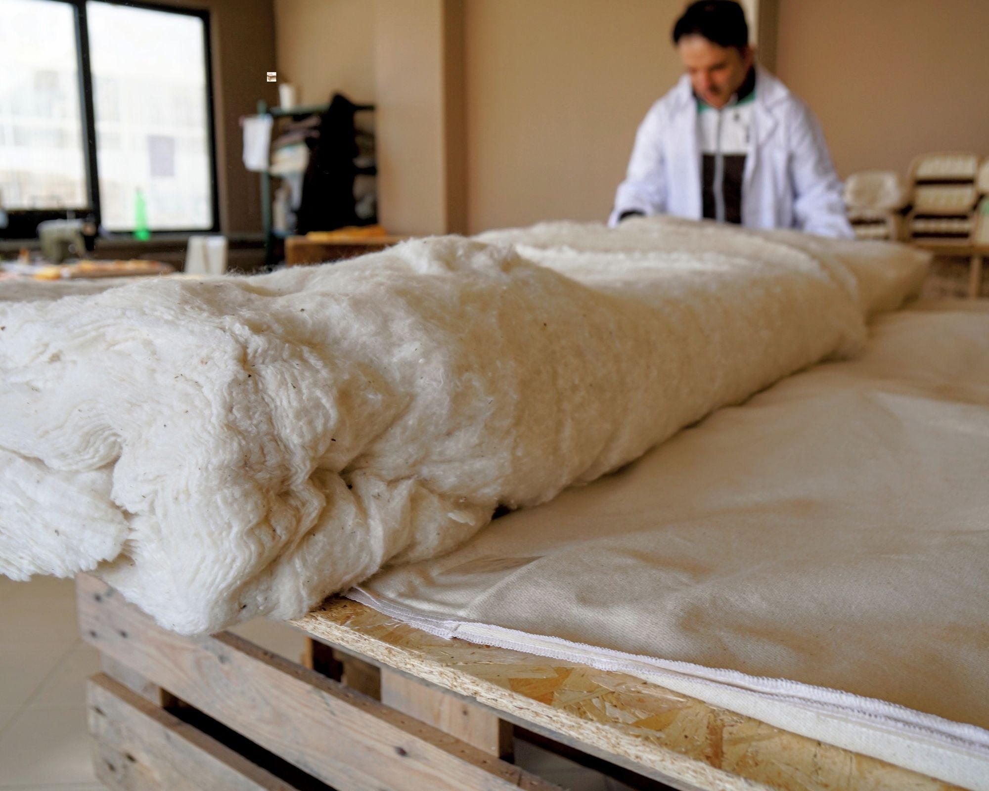 Tatami + Futon-Set Baumwolle – Wolle – Kokosfaser